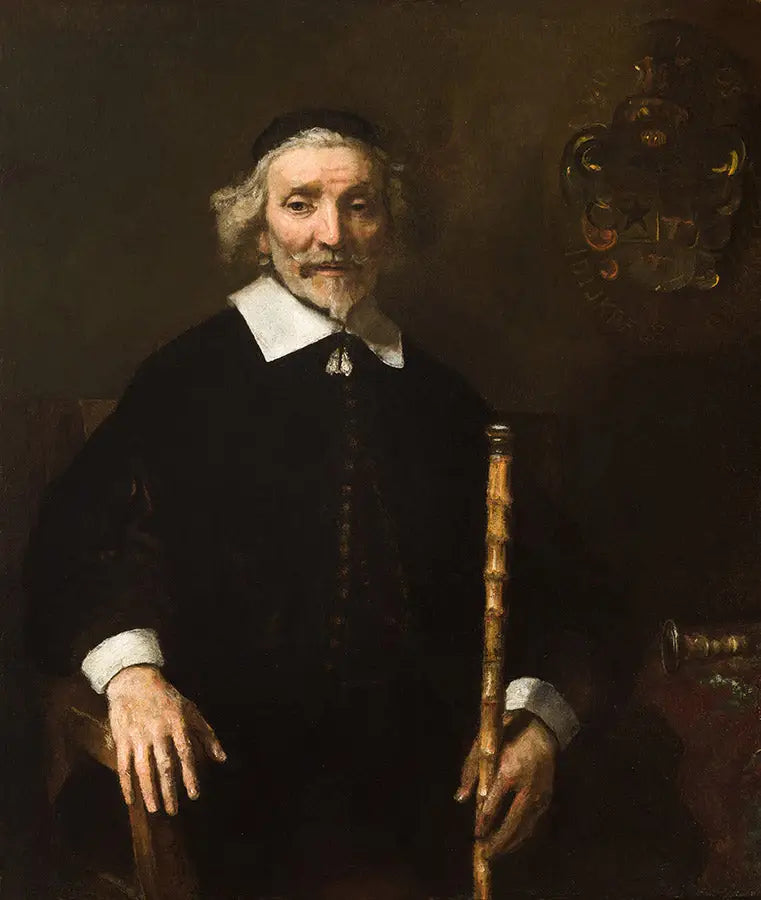 Portrett av Dirck van Os - Rembrandt