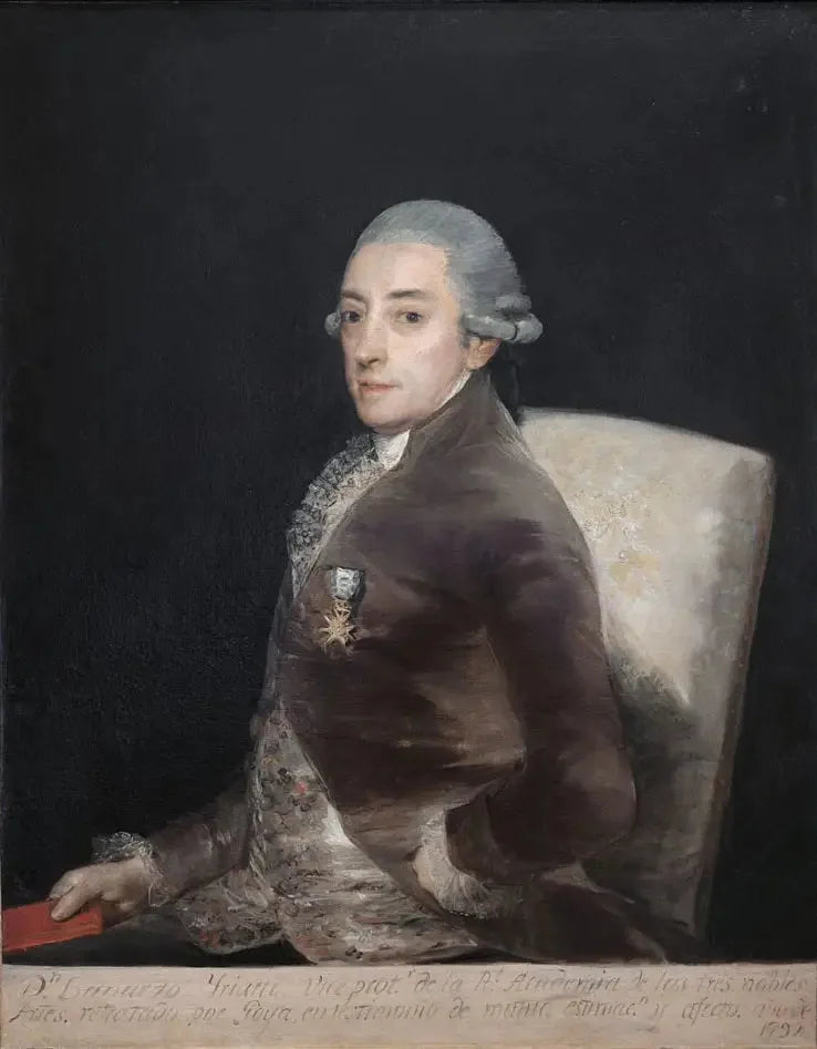 Portrett av Don Bernardo Iriarte - Francisco de Goya
