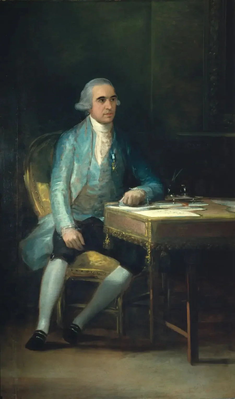 Portrett av Don Francisco de Saavedra - Francisco de Goya