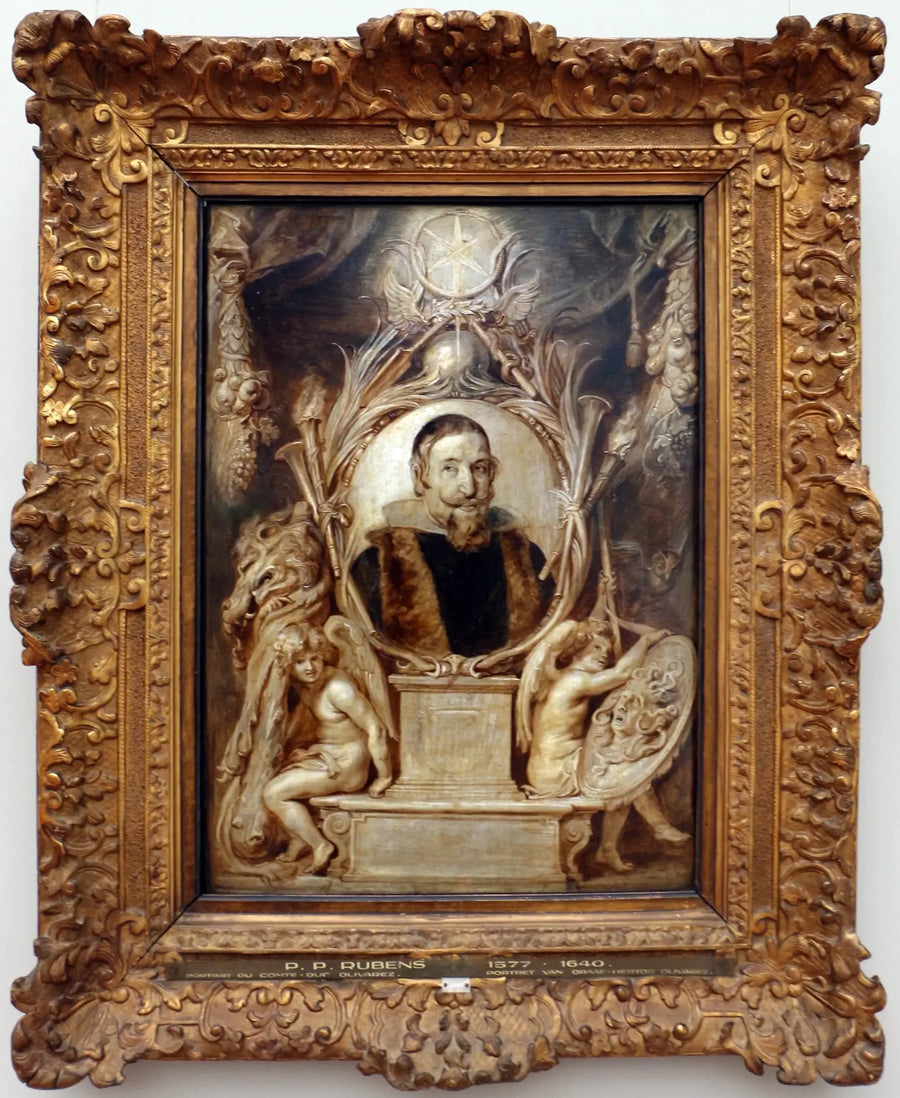Portrett av Don Gasparo de Guzmàn y Pimentel, greve-duke av Olivares, hertug av San Lucar de Barrameda (1587-1645) - Peter Paul Rubens