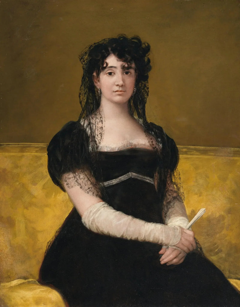 portrett av Doña Antonia Zárate - Francisco de Goya