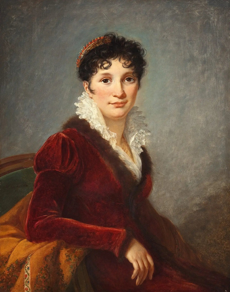 Portrett av Fanny Biron, prinsesse av Courlande - Élisabeth Vigée Le Brun

Source:
Portrait de Fanny Biron, princesse de Courlande - Élisabeth Vigée Le Brun