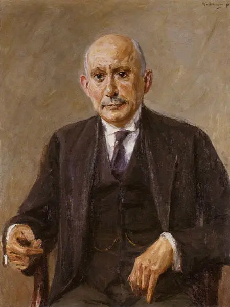 Portrett av Félix Benjamin - Max Liebermann