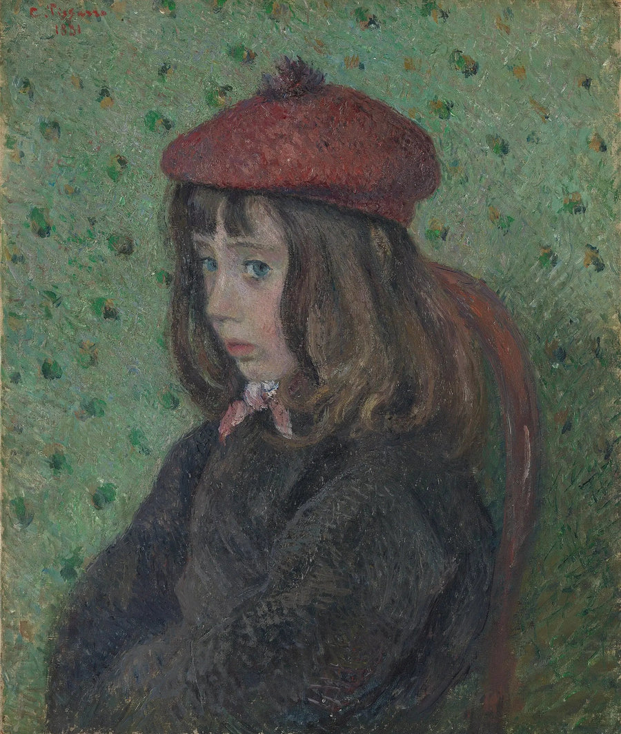 Portrett av Félix Pissarro - Camille Pissarro