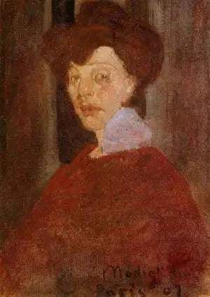 Portrett av kvinne - Amedeo Modigliani