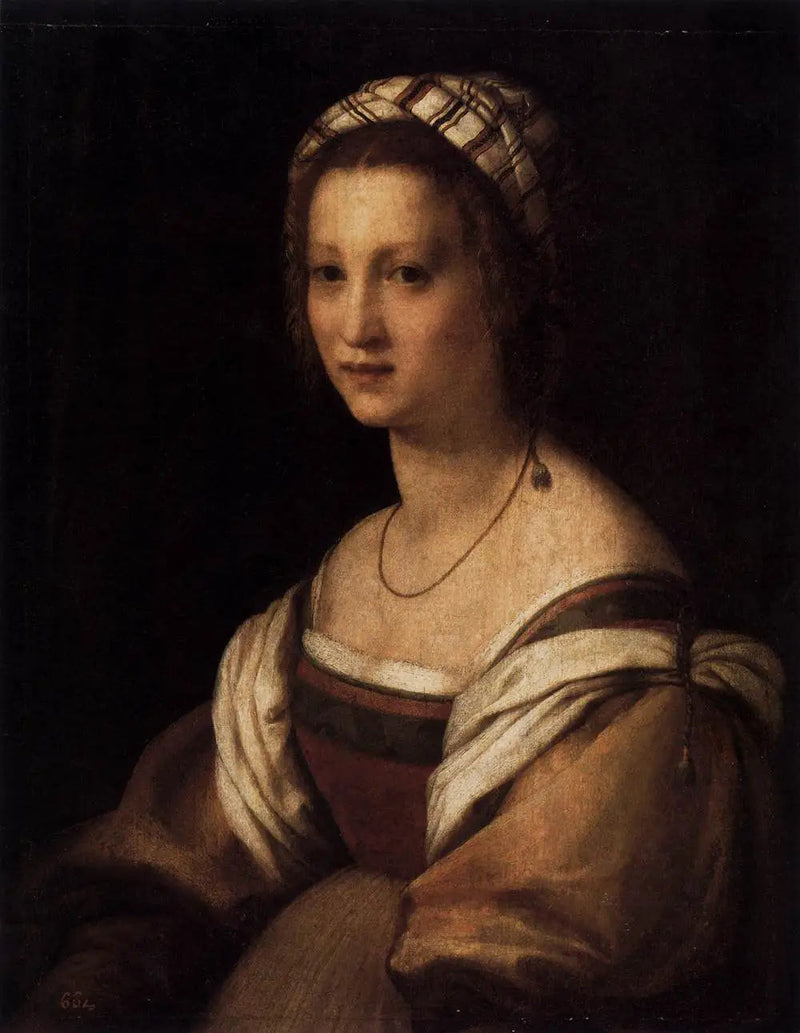 Kvinneportrett - Andrea del Sarto