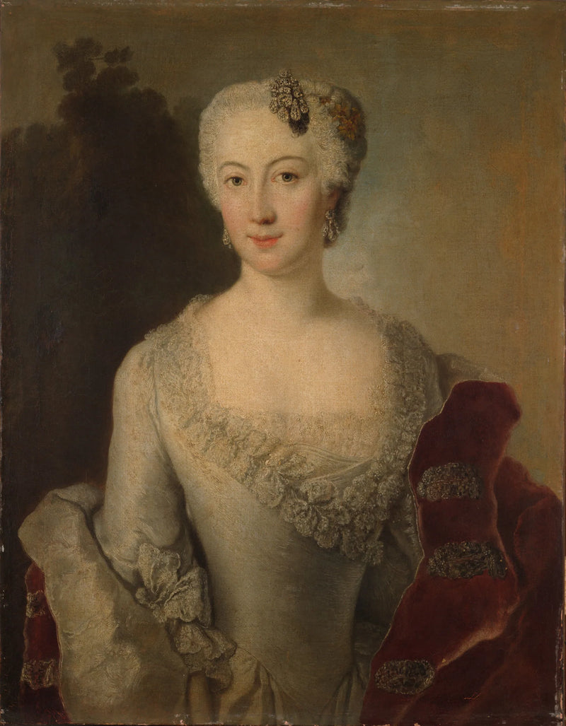 Portrett av kvinne - Anton Raphael Mengs