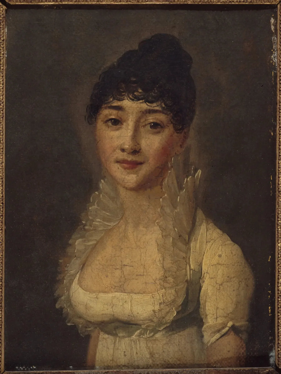 Portrett av kvinne i hvit kjole - Louis-Léopold Boilly

Source:
Portrait de femme en robe blanche - Louis-Léopold Boilly
