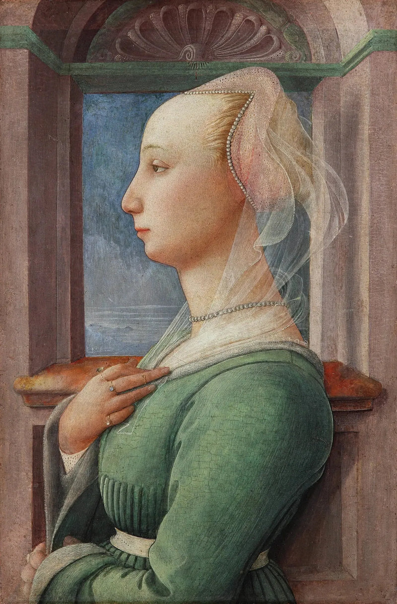 Kvinneportrett - Fra Filippo Lippi