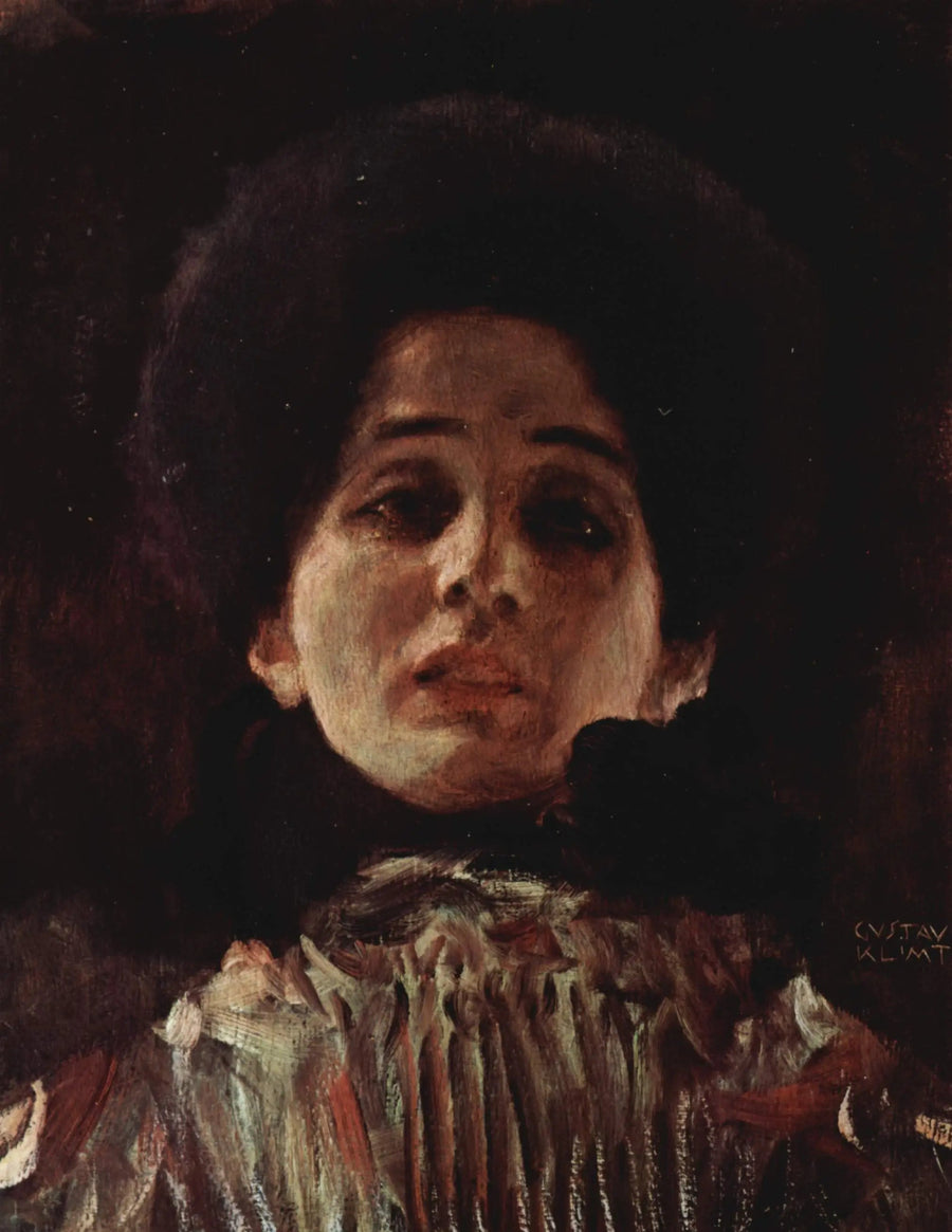 Kvinneportrett - Gustav Klimt