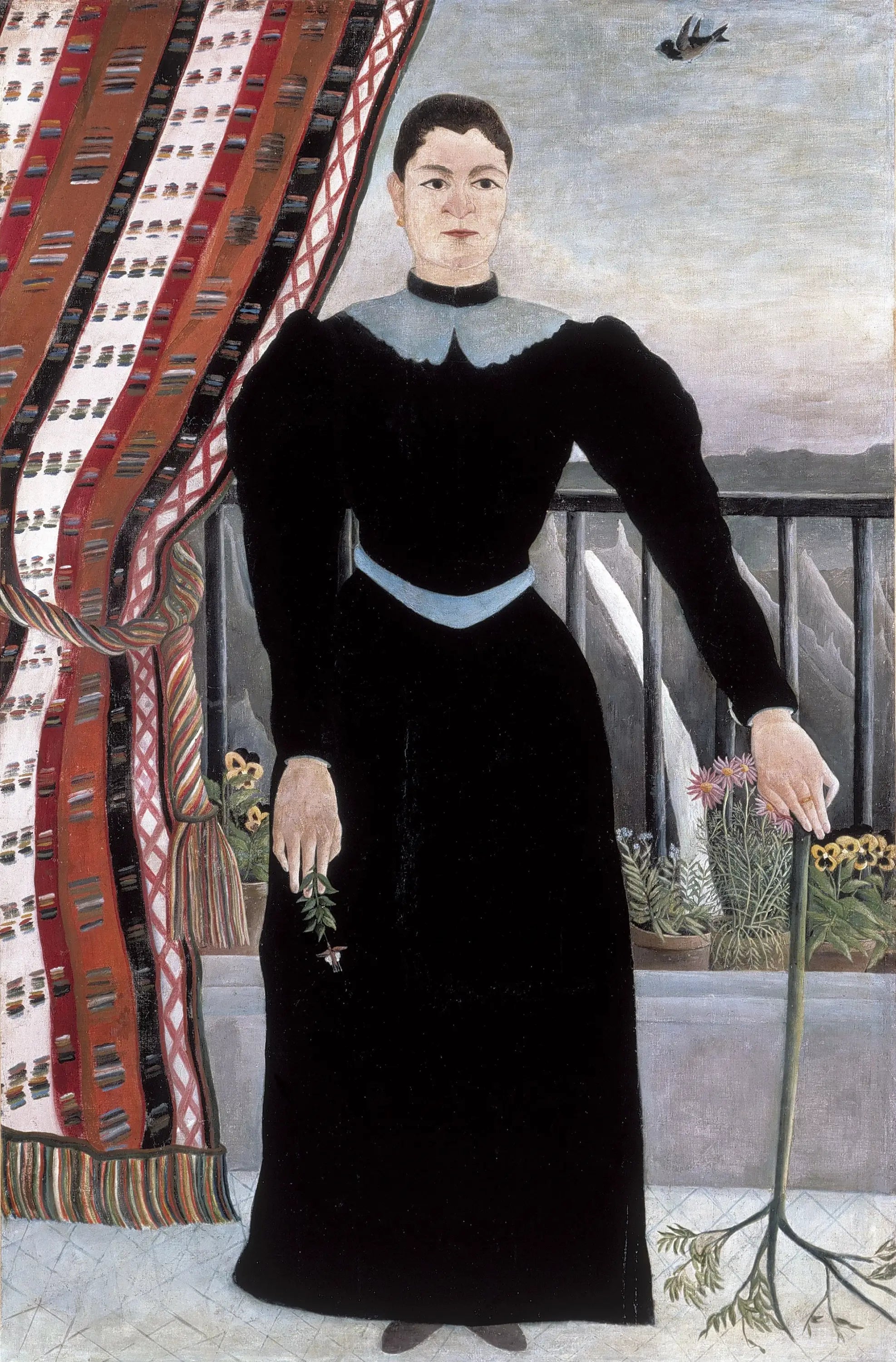 Portrait de femme - Henri Rousseau - Alpha Reproduction