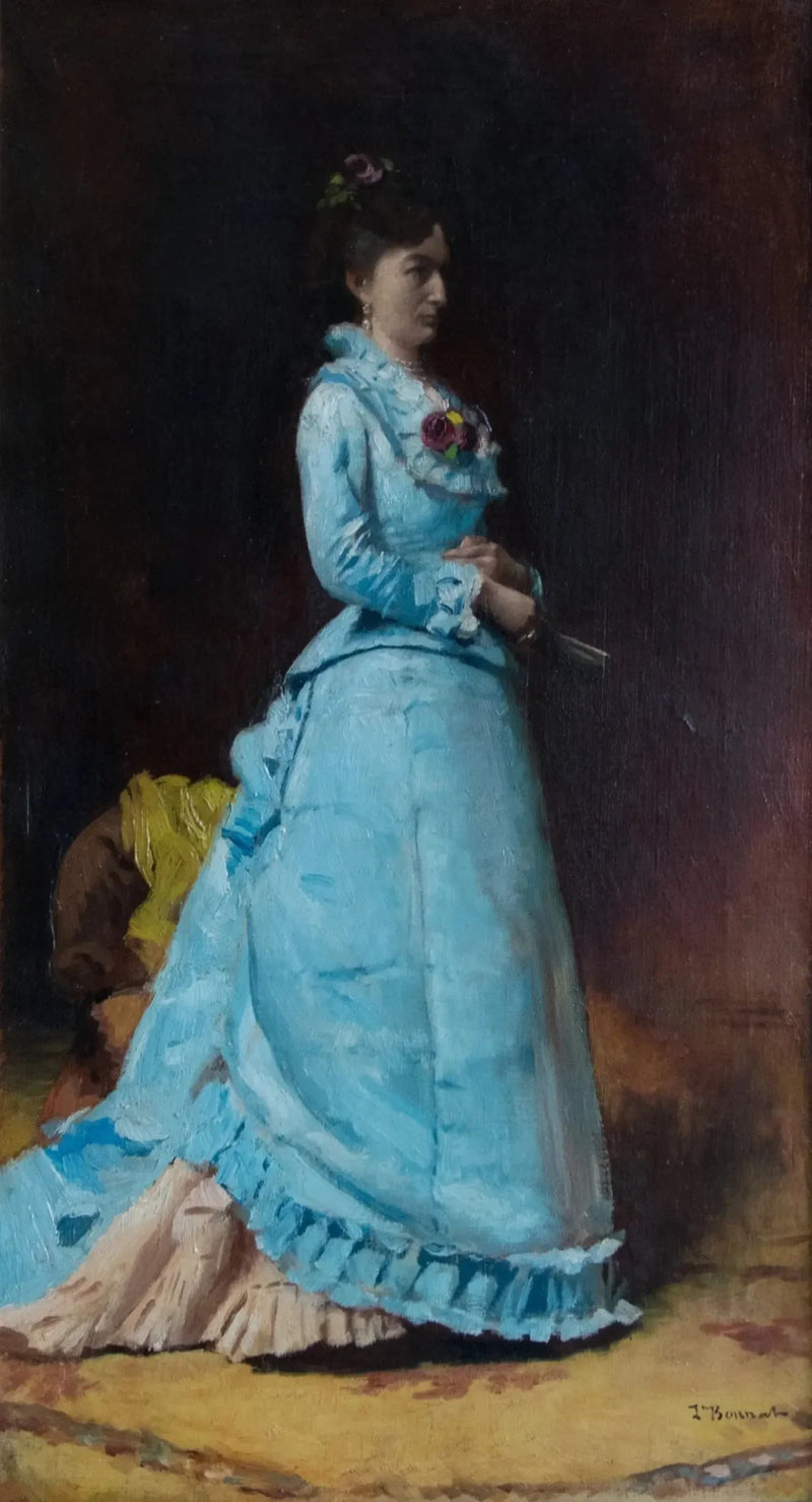 Portrett av kvinne - Léon Bonnat