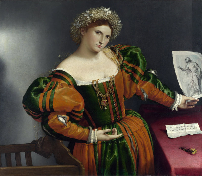 Portrett av kvinne - Lorenzo Lotto
