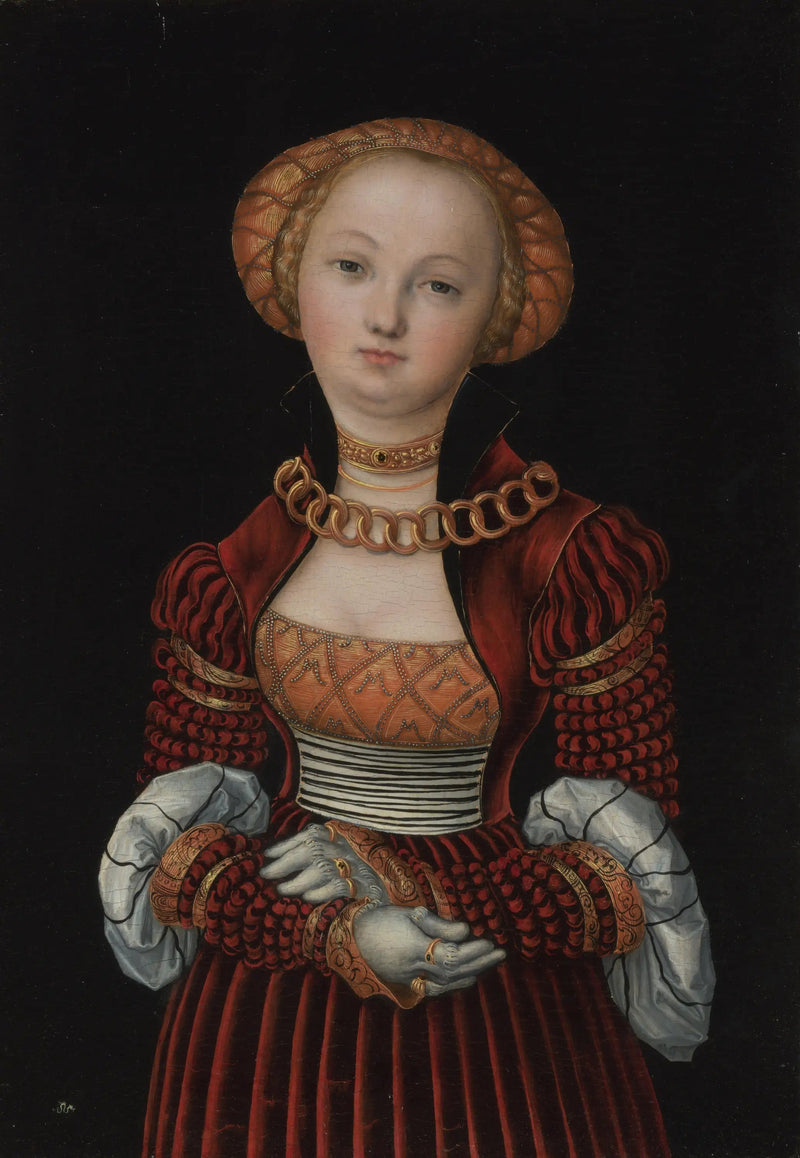 Kvinneportrett - Lucas Cranach den eldre