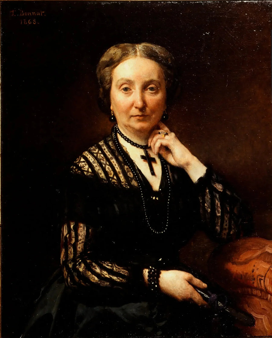 Portrett av kvinne (P2688) - Léon Bonnat