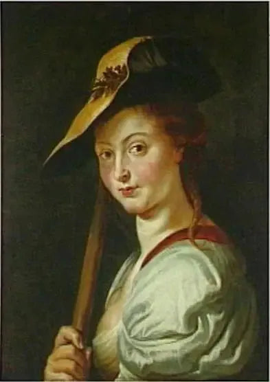 Portrett av kvinne, kanskje Suzanna Fourment (1599-1628), 1612-1615 - Peter Paul Rubens