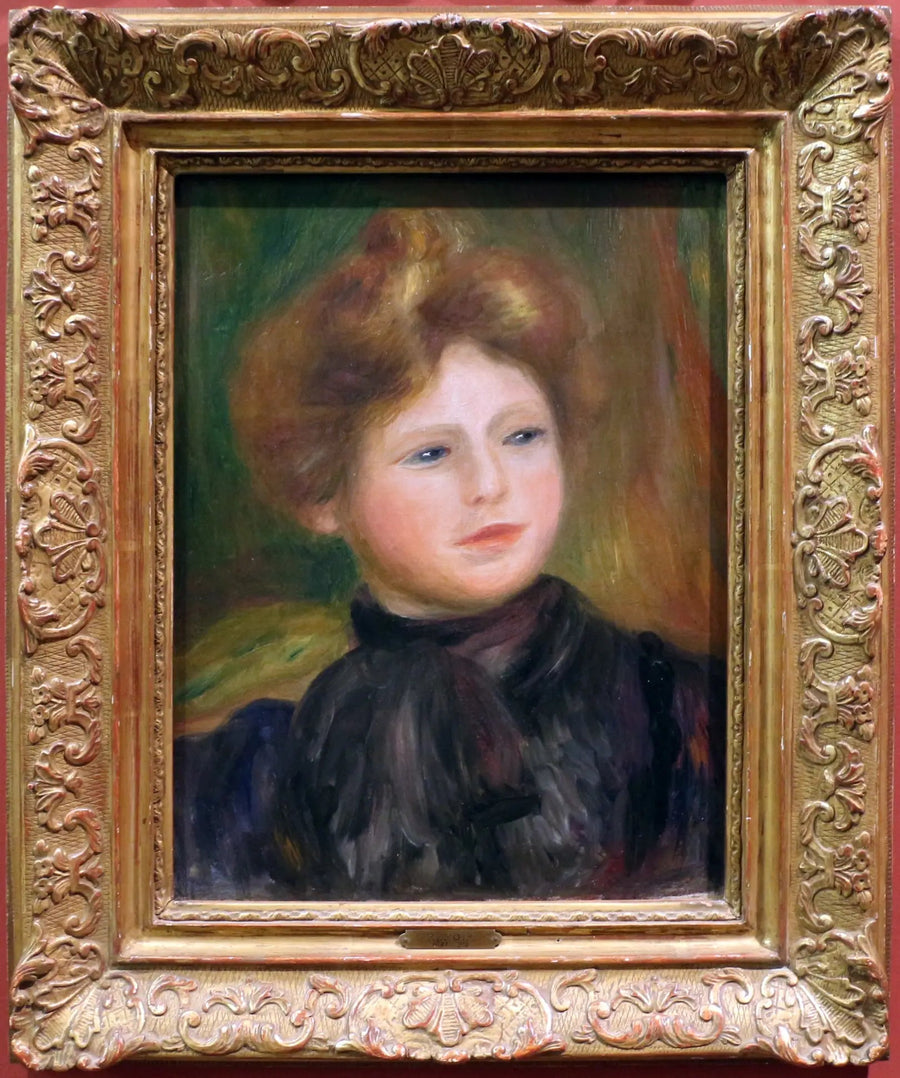 Portrett av kvinne - Pierre-Auguste Renoir