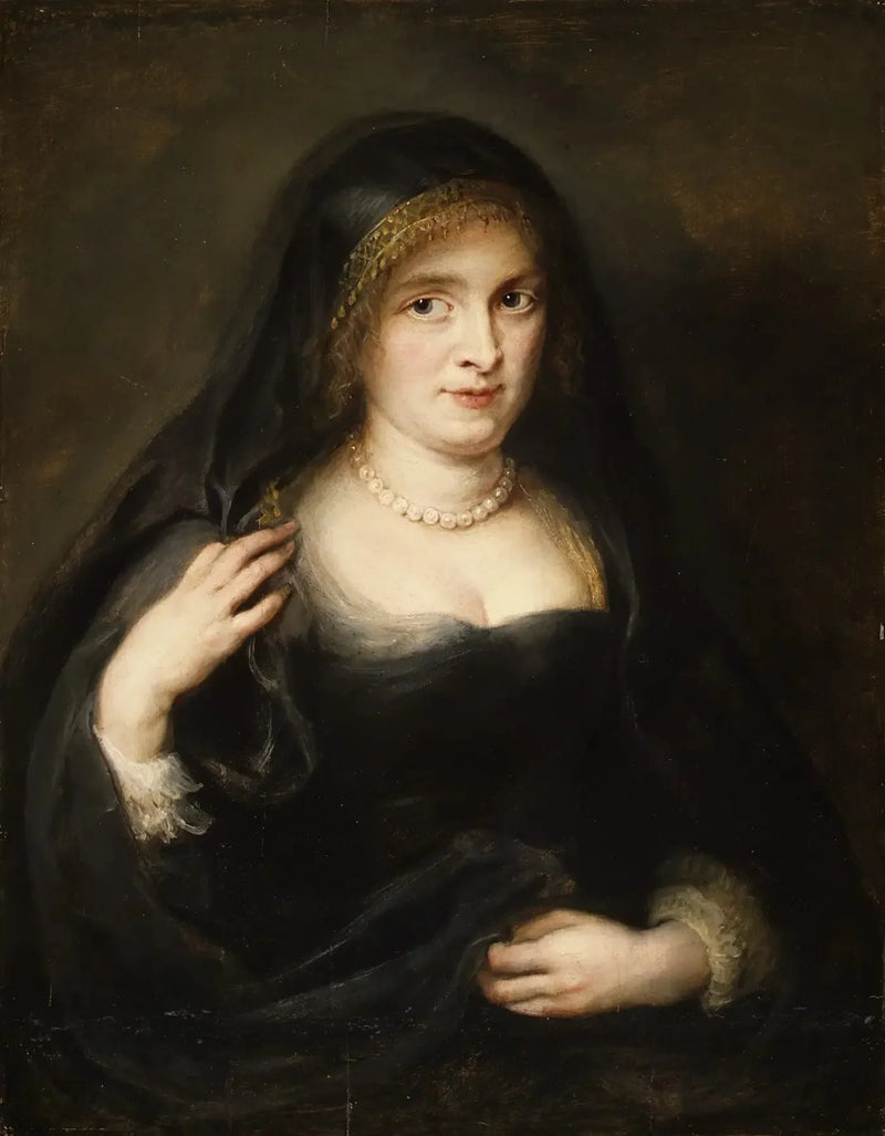 Portrett av kvinne, sannsynligvis Susanna Lunden - Peter Paul Rubens