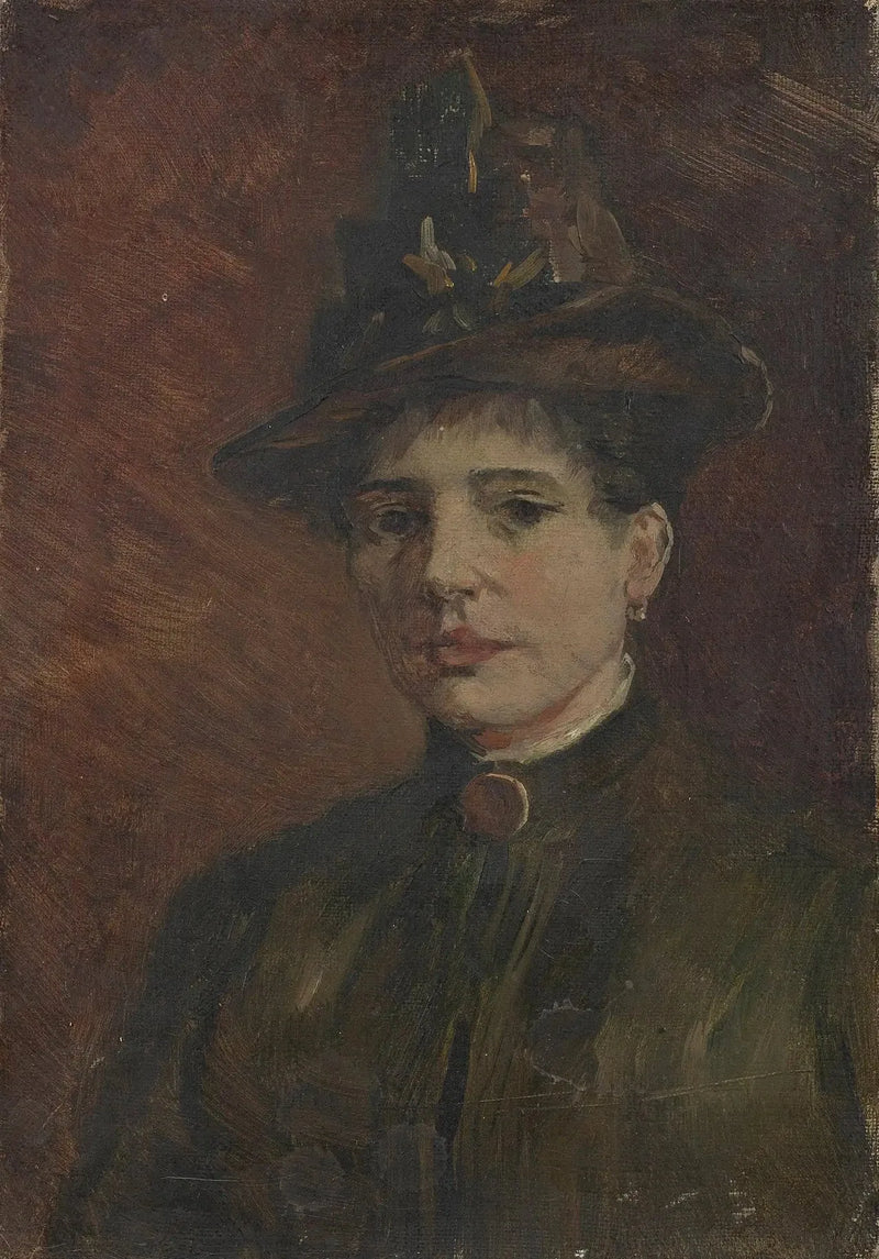Portrett av kvinne - Vincent van Gogh