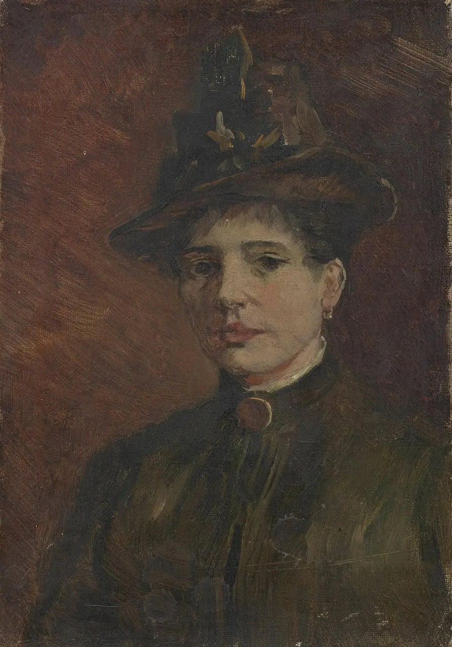 Portrett av kvinne - Vincent van Gogh