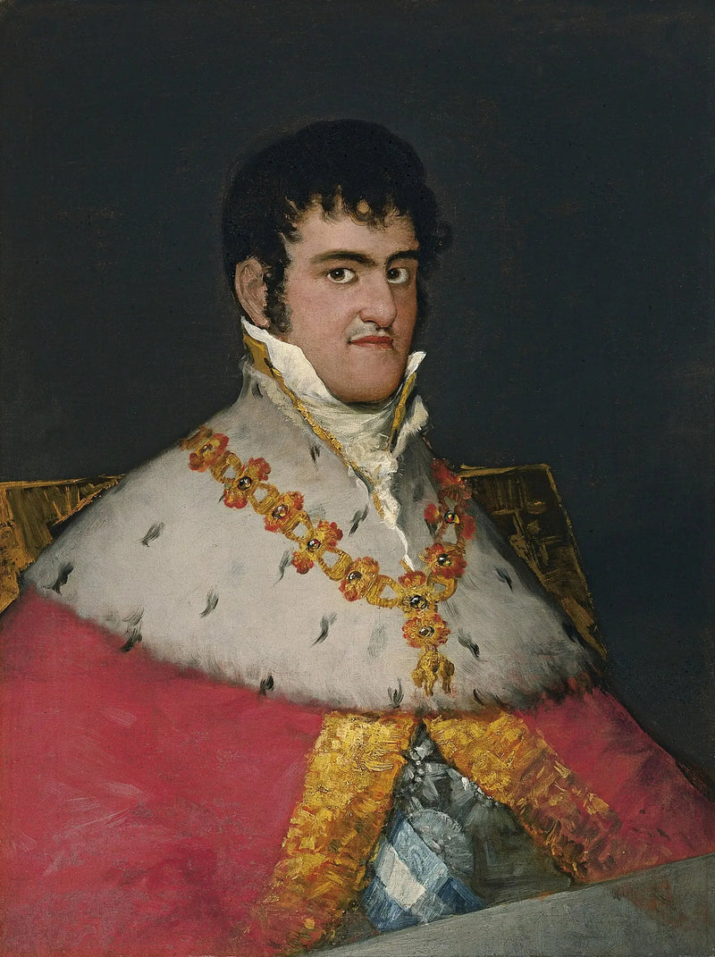 Portrett av Ferdinand VII - Francisco de Goya