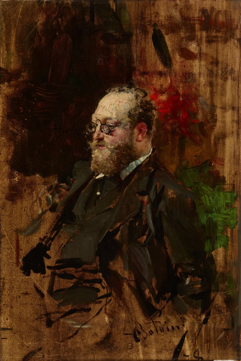 Portrett av Ferdynand Bryndza (1837-1891) - Giovanni Boldini