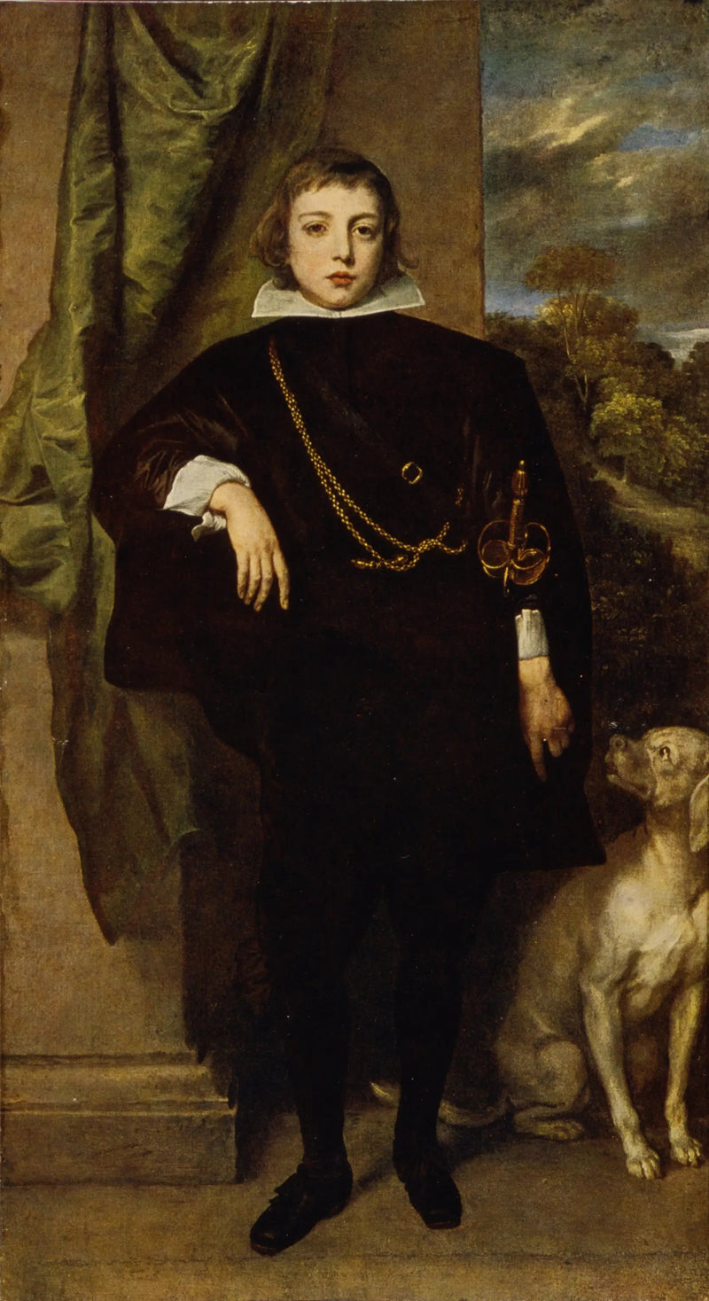 Portrett av Filippo Francesco d'Este, markise av Lanzo med sin hund - Antoine van Dyck

Source:
Portrait de Filippo Francesco d'Este, marquis de Lanzo avec son chien - Antoine van Dyck