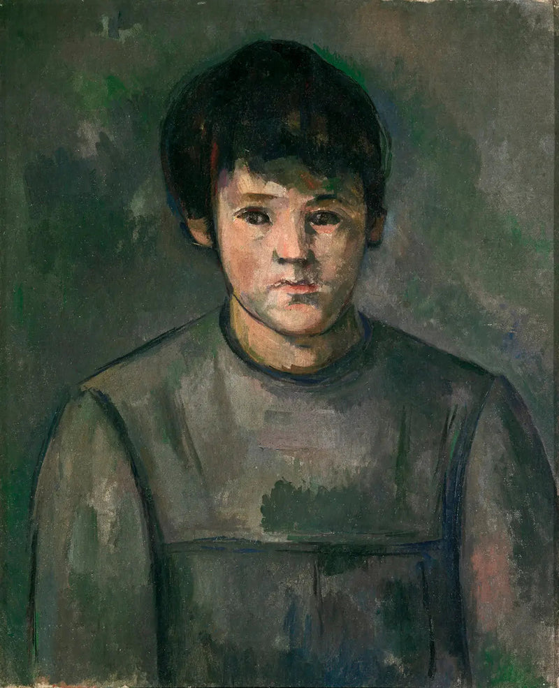 Portrett av liten jente - Paul Cézanne