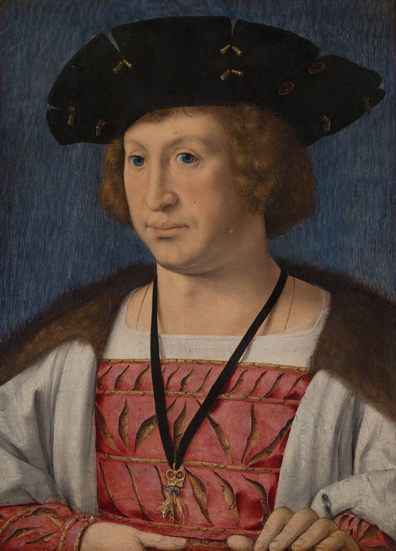 Portrett av Floris van Egmond (1469-1539), greve av Buren og Leerdam - Jan Gossaert