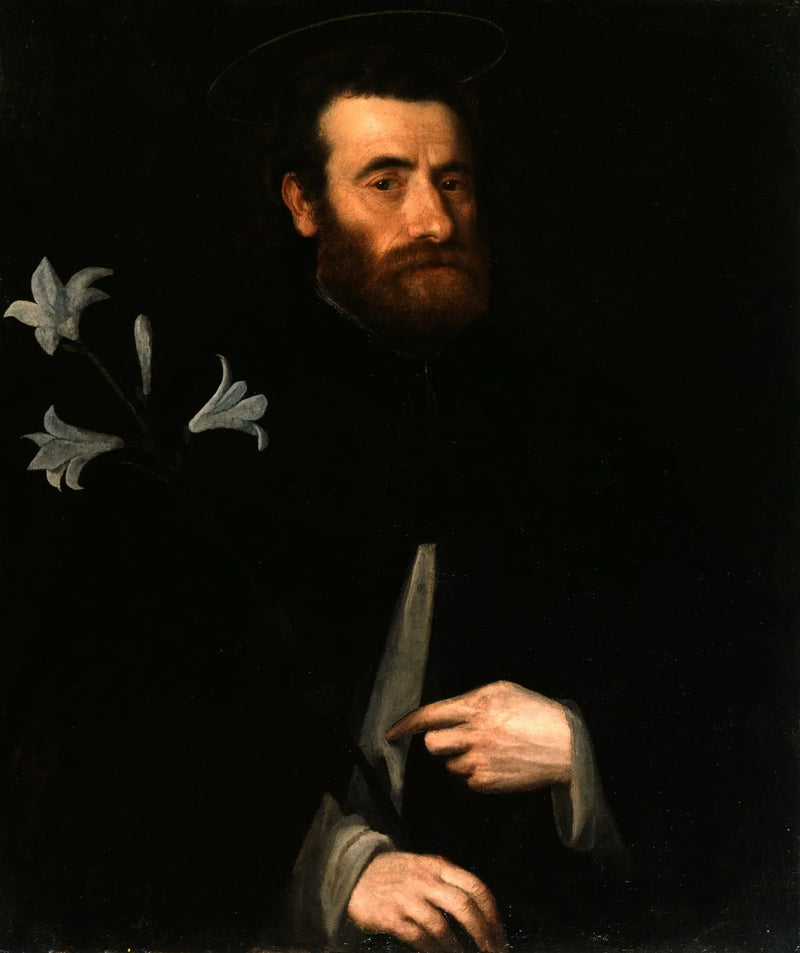 Portrett av Fra Lorenzo da Bergamo - Lorenzo Lotto