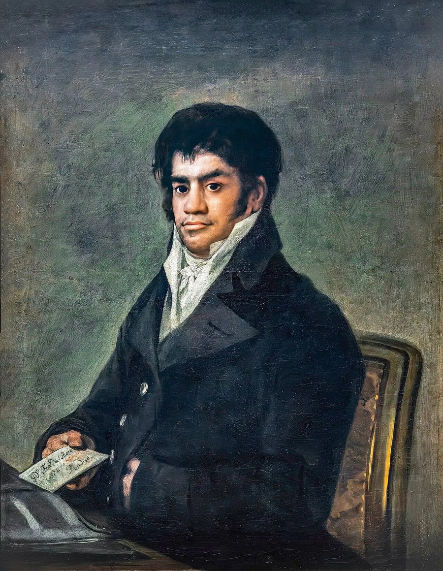Portrett av Francisco del Mazo - Francisco de Goya