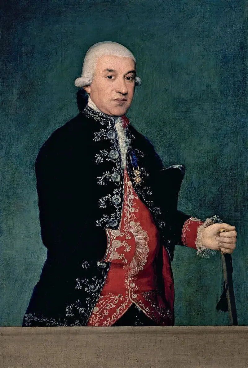 Portrett av Francisco Javier de Larrumbe - Francisco de Goya