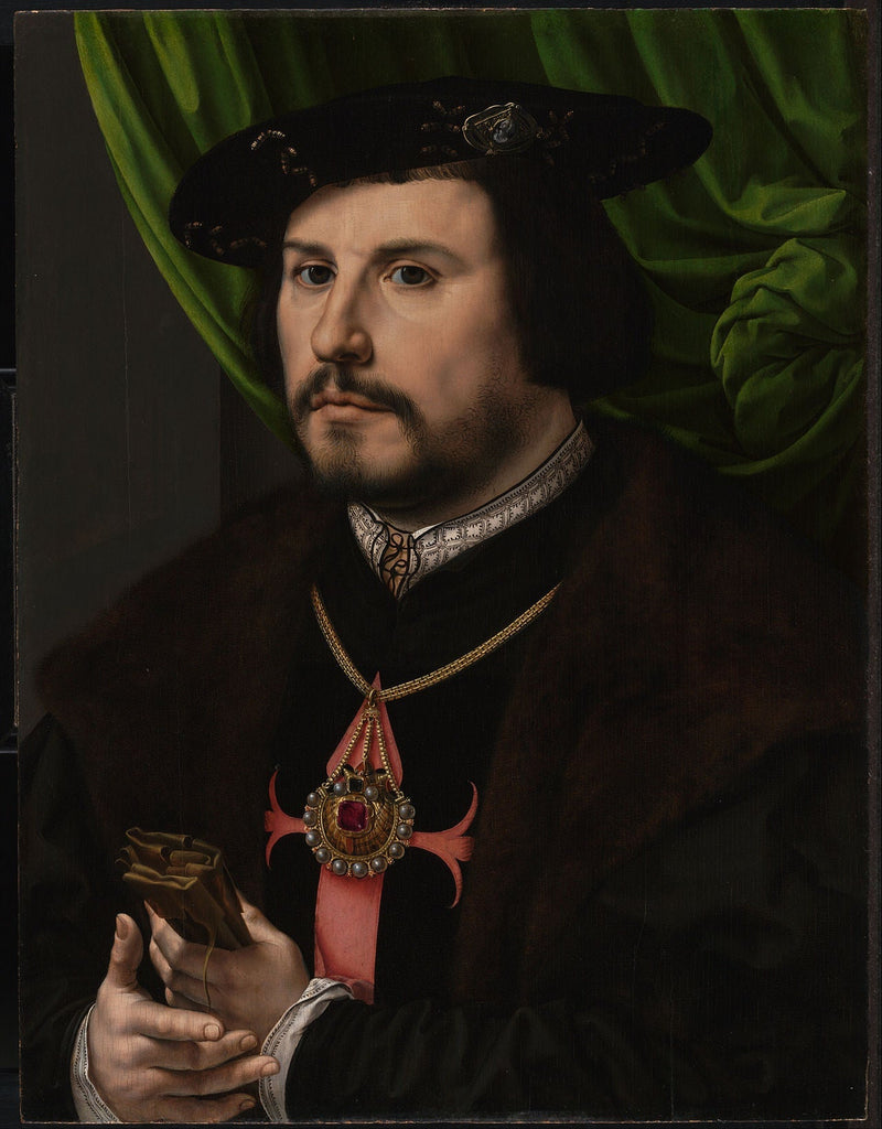 Portrett av Francisco de los Cobos og Molina - Jan Gossaert