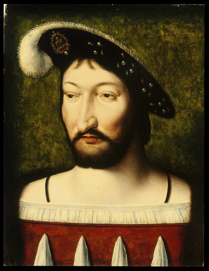 Portrett av François I, konge av Frankrike - Joos van Cleve