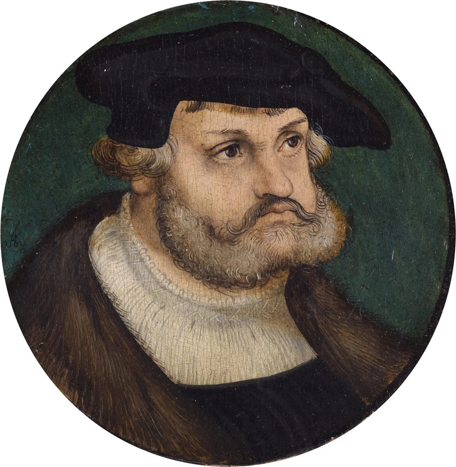 Portrett av Frédéric den Vise, valgmann av Sachsen - Lucas Cranach den eldre