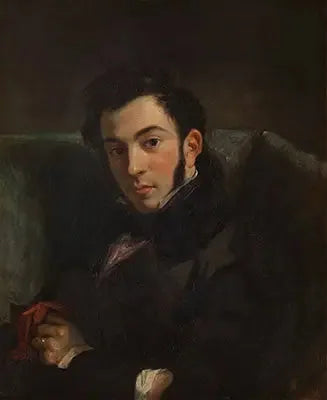 Portrett av Frédéric Villot - Eugène Delacroix