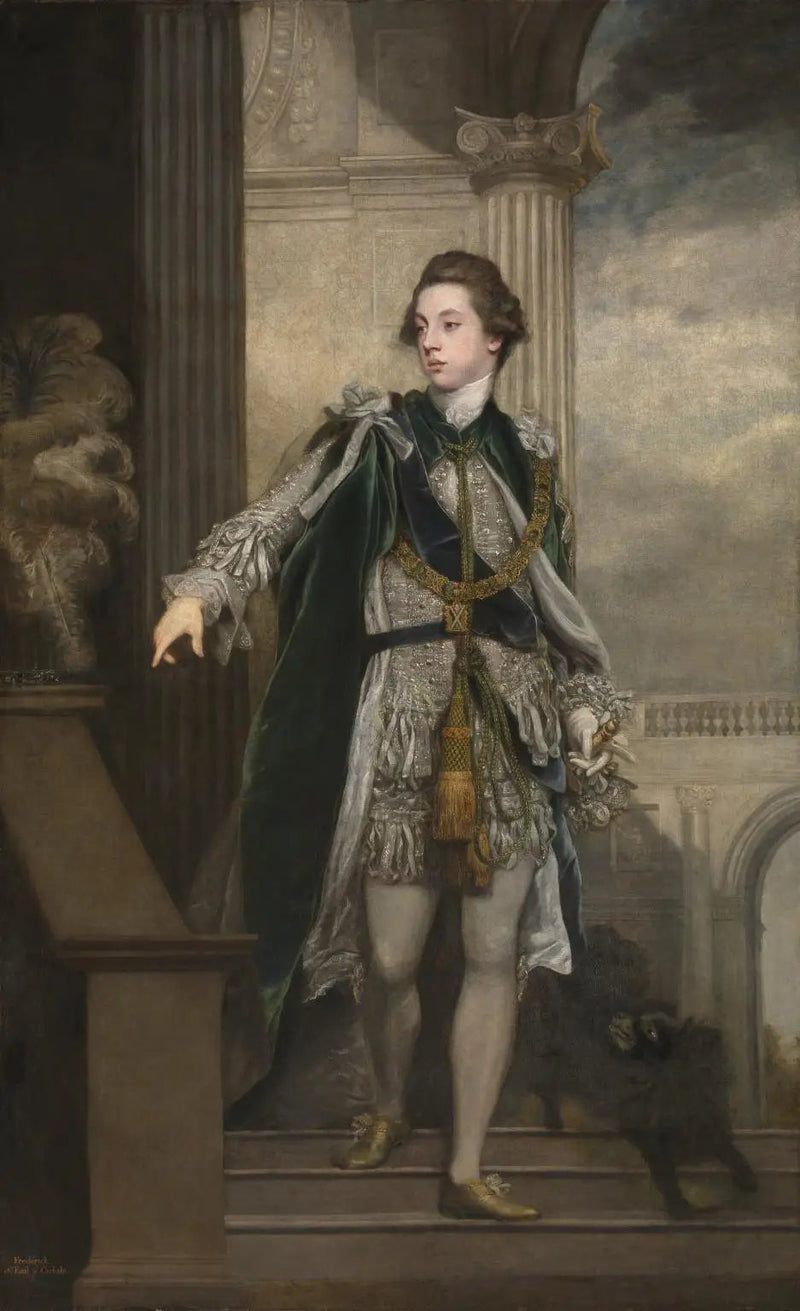Portrett av Frederick Howard, 5. jarl av Carlisle (1748–1825) - Joshua Reynolds
