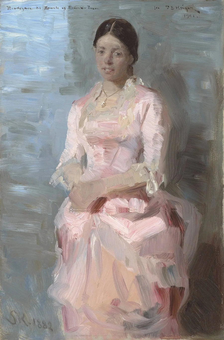 Portrett av Frederikke Tuxen - Peder Severin Krøyer