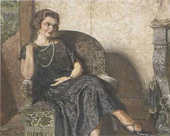 Portrett av Fridette Faton - Édouard Vuillard