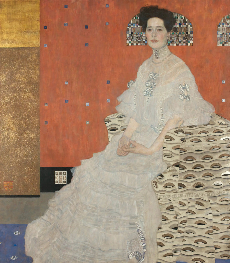 Portrett av Fritza Riedler - Gustav Klimt