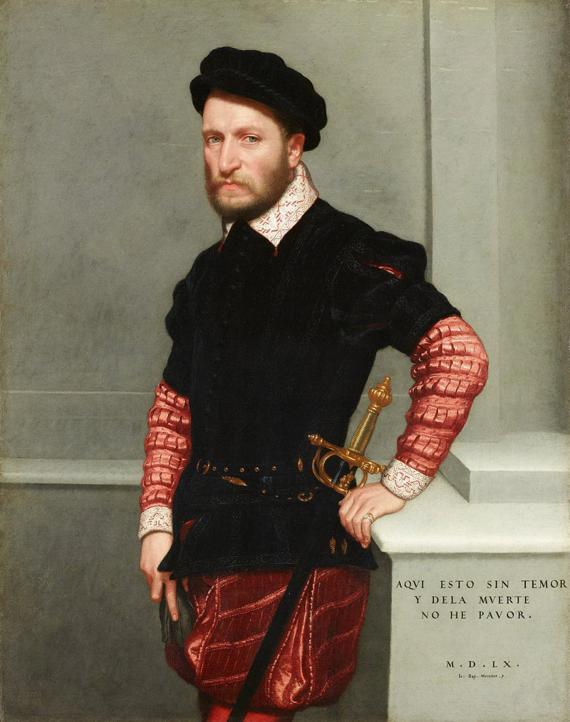 Portrett av Gabriel III de la Cueva og Girón - Giovanni Battista Moroni