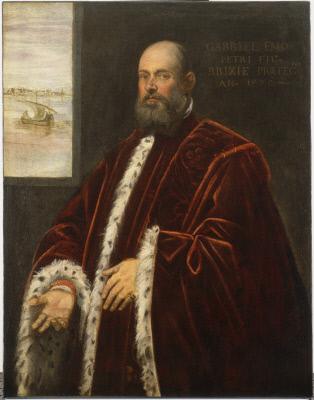 Portrett av Gabriele di Pietro Emo, påtalemyndighet i San Marco - Jacopo Tintoretto