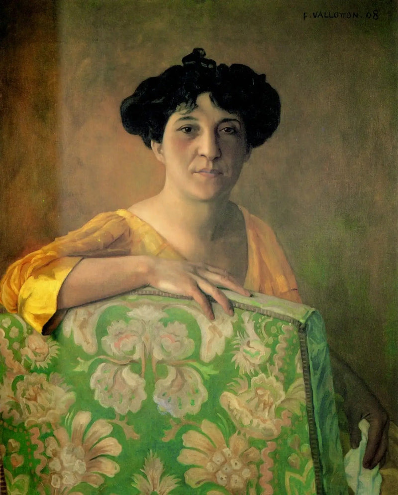 Portrett av Gabrielle Vallotton - Félix Vallotton

Source:
Portrait de Gabrielle Vallotton - Félix Vallotton