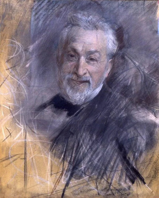 Portrett av Gaetano Braga - Giovanni Boldini
