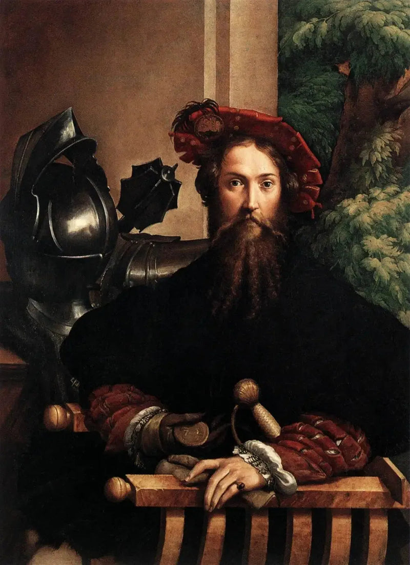 Portrett av Galéazzo Sanvitale - Parmigianino