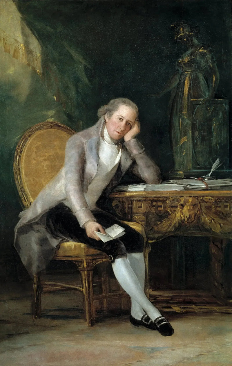 Portrett av Gaspar Melchor de Jovellanos - Francisco de Goya