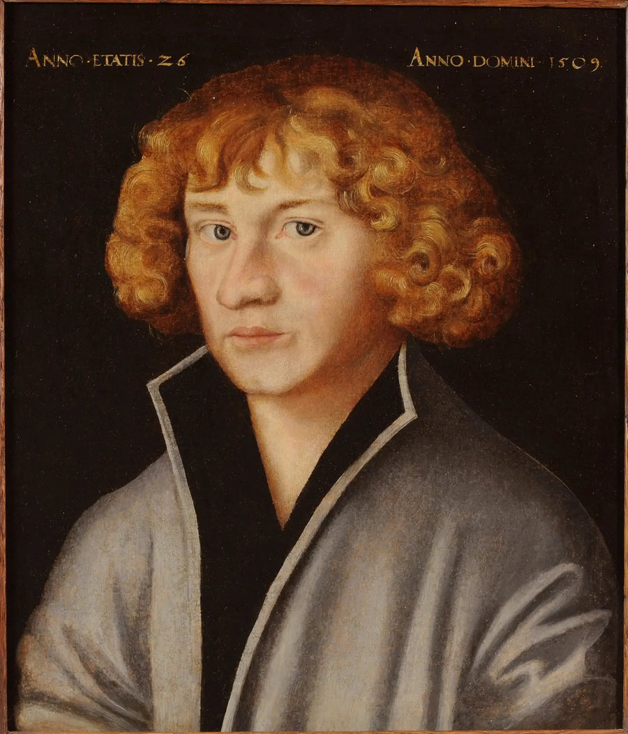 Portrett av Georg Spalatin - Lucas Cranach den eldre