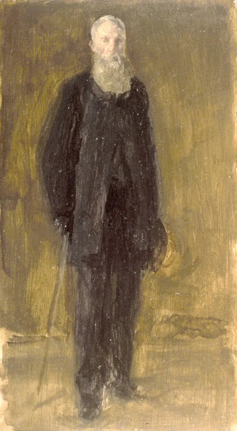 Portrett av George A. Lucas - James Abbott McNeill Whistler
