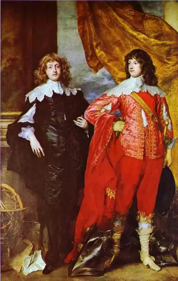 Portrett av George Digby, 2. greve av Bristol og William Russell, 1. hertug av Bedford - Antoine van Dyck

Source:
Portrait de George Digby, 2e comte de Bristol et William Russell, 1er duc de Bedford - Antoine van Dyck