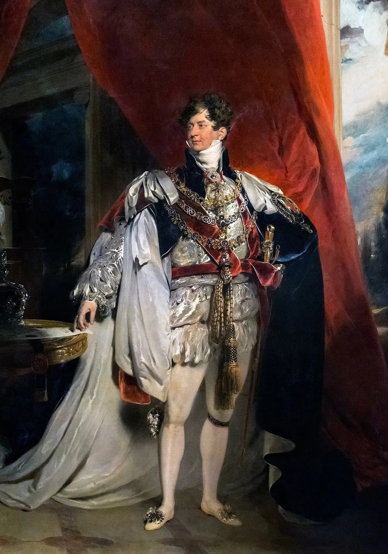 Portrett av George IV fra England - Thomas Lawrence